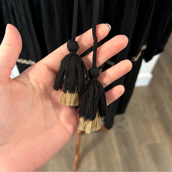 American Eagle Black Embroidered Dress | Size S - Picture 7 of 10